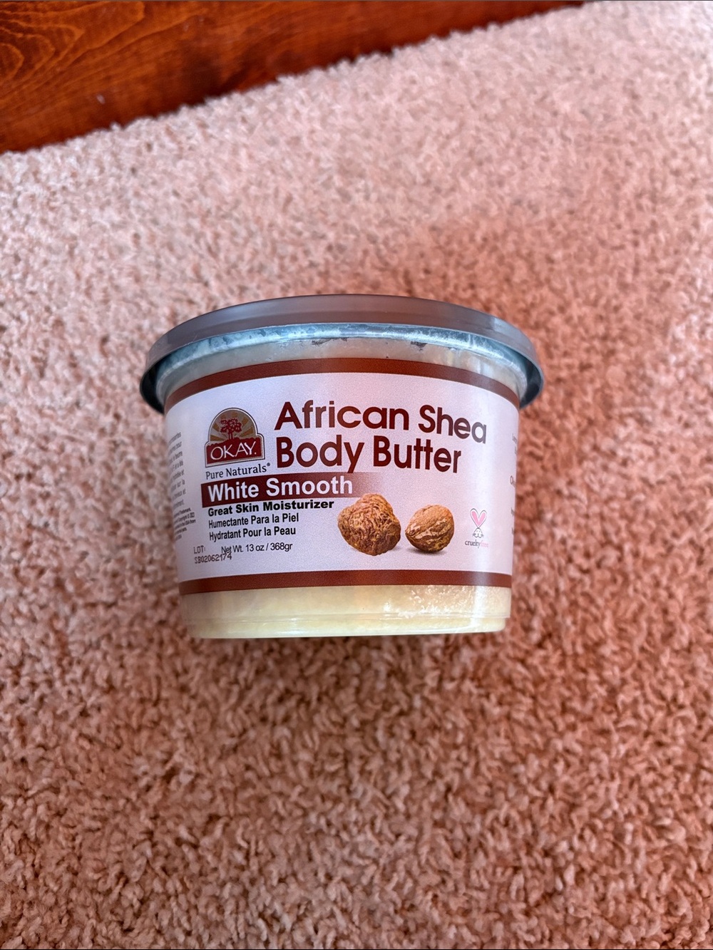 African Shea Body Butter - White Smooth Nourishing Cream